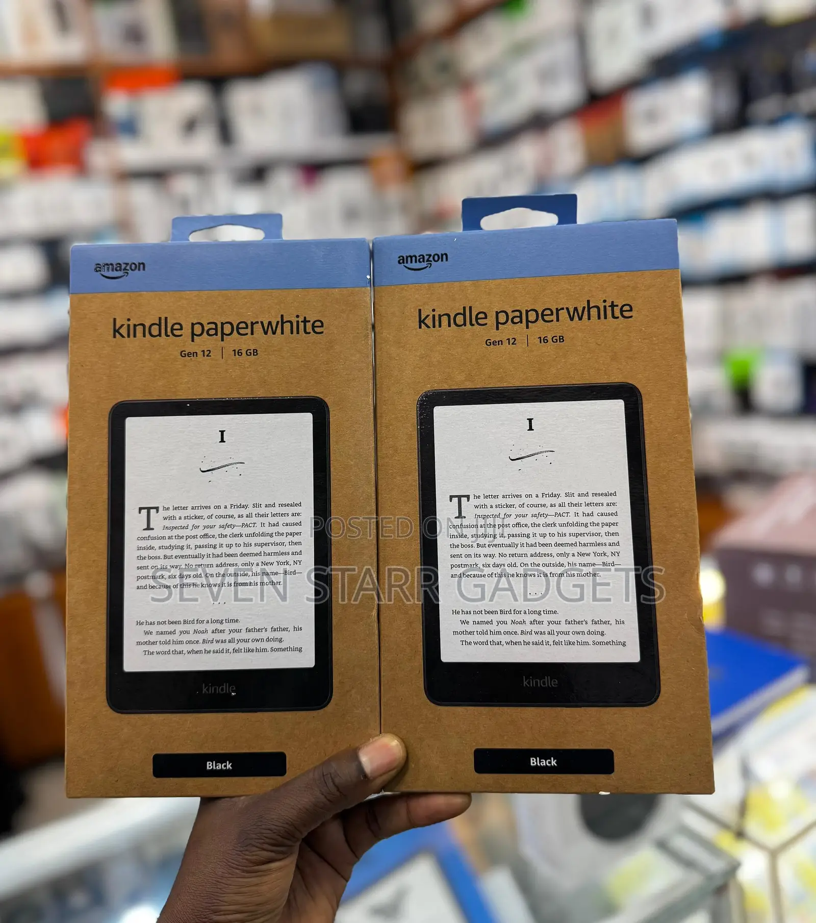 New Amazon Kindle Paperwhite 16 GB Black