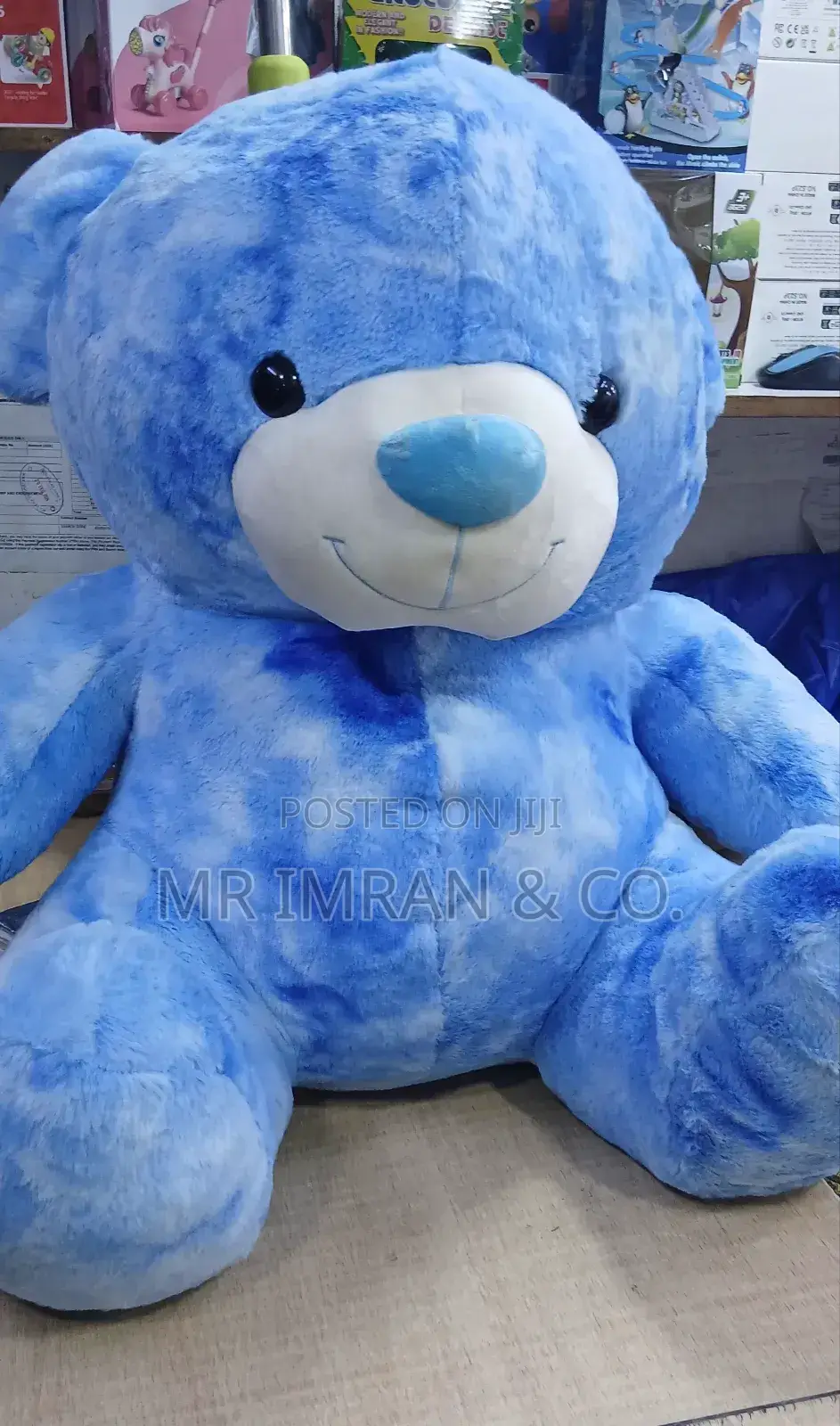 Large Rainbow Teddy Bear