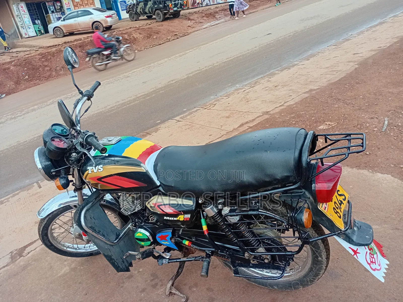 TVS XL 100 2023 Black