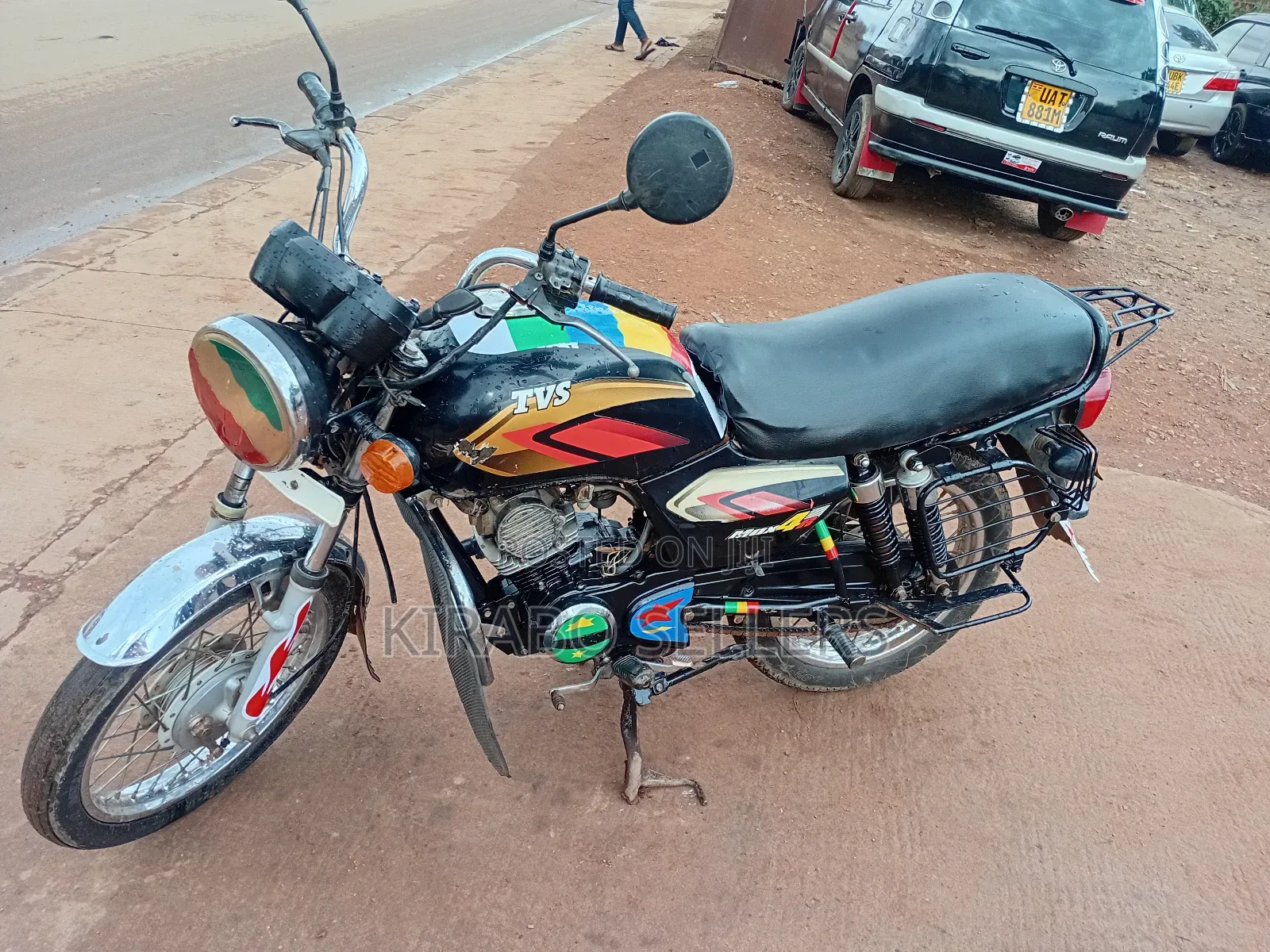 TVS XL 100 2023 Black
