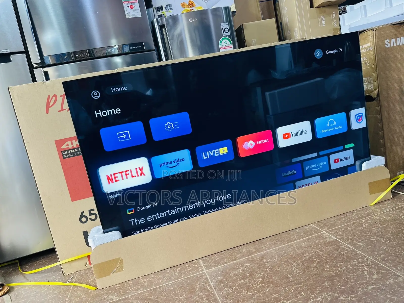 Pixel 65inches HDR Google Tv