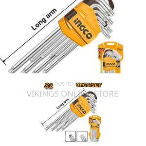 Ingco Torx Key – Silver
