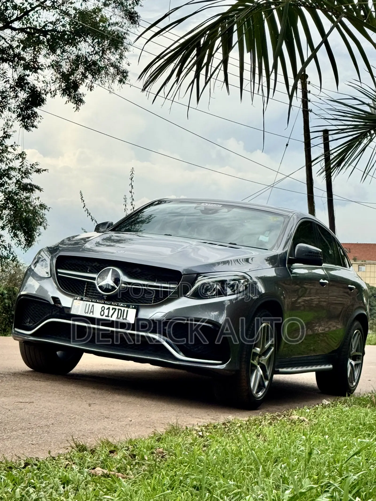 Mercedes-Benz GLE-Class GLE 350d 4MATIC 2017 Gray