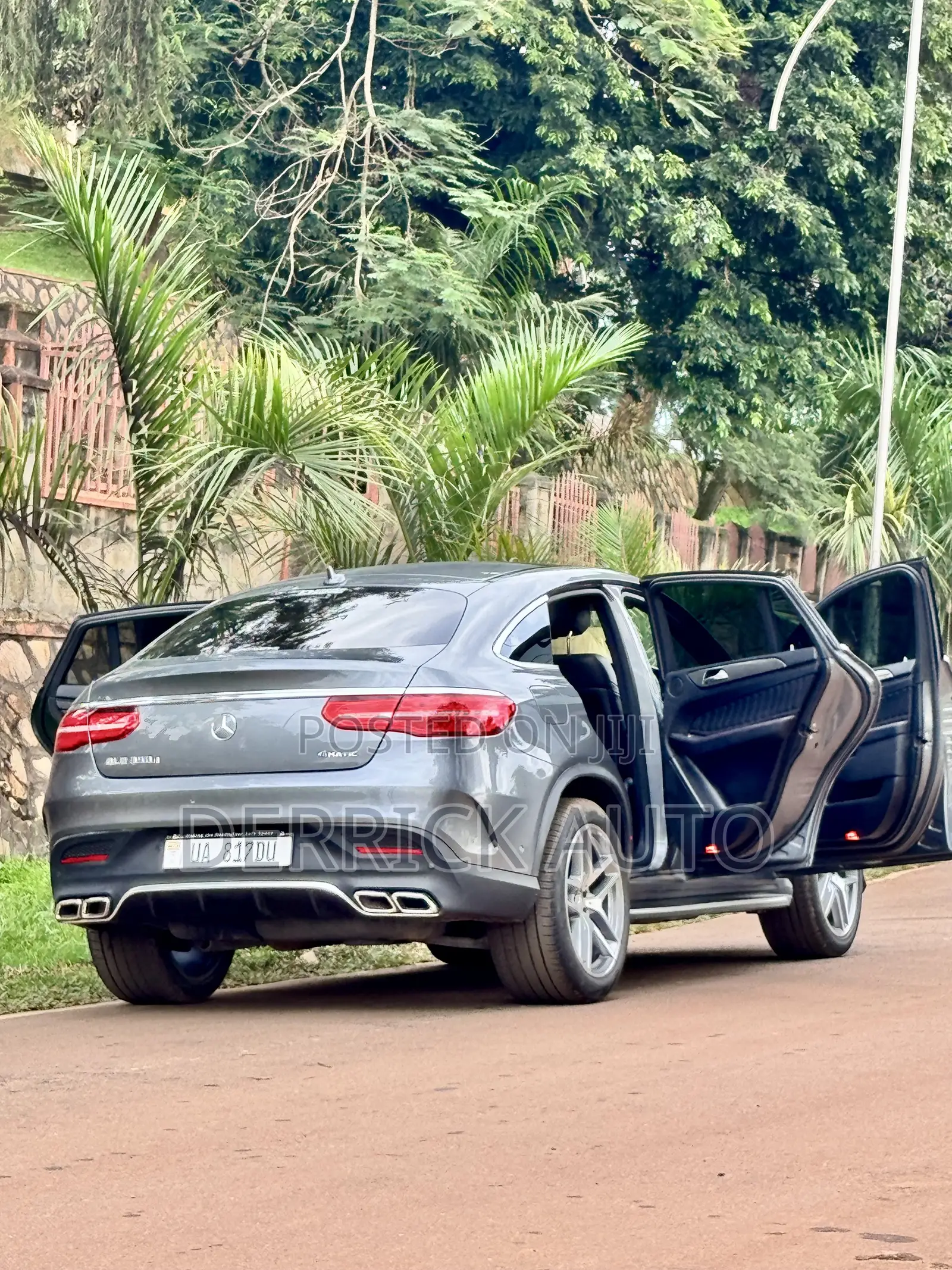 Mercedes-Benz GLE-Class GLE 350d 4MATIC 2017 Gray