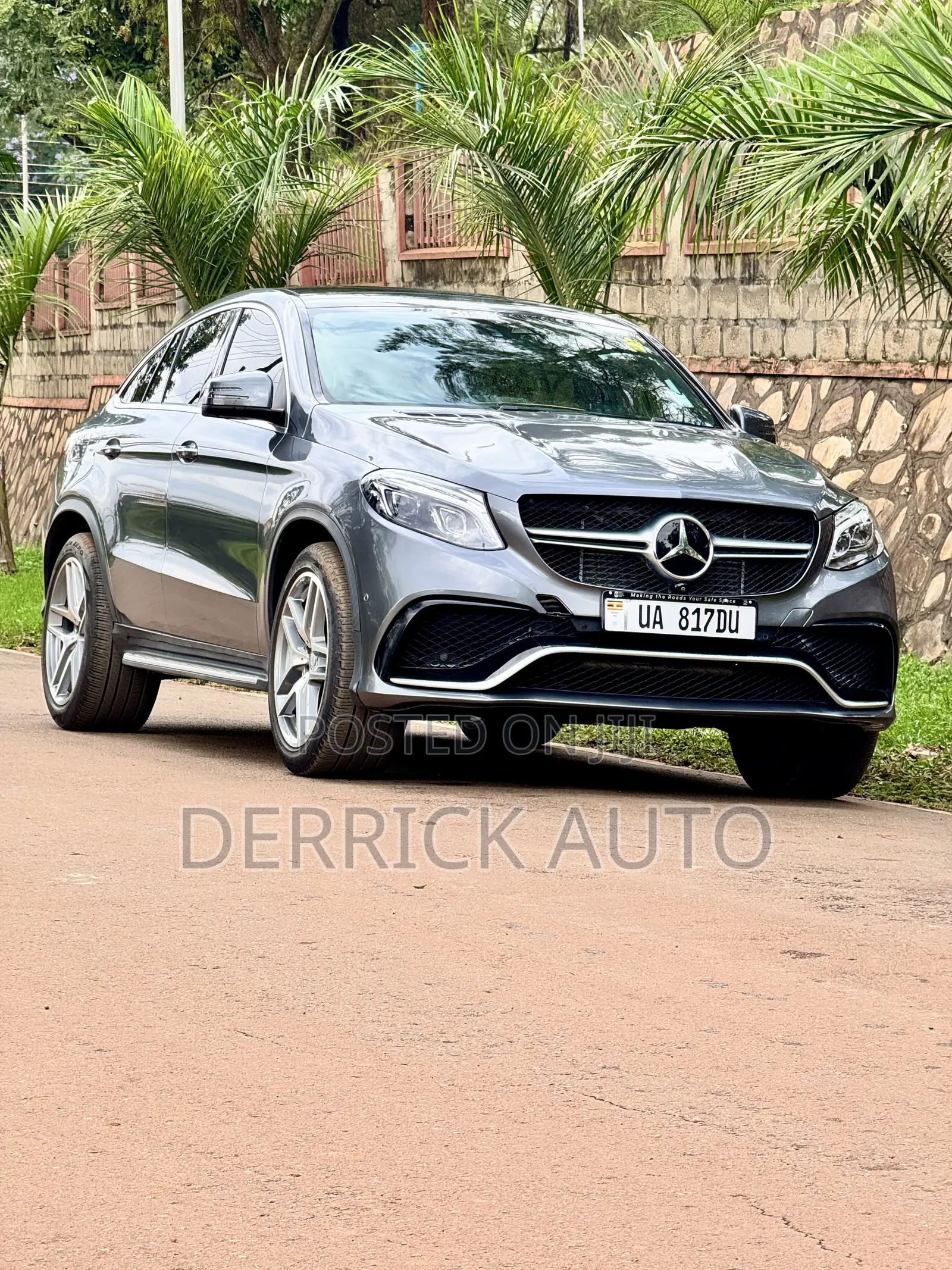 Mercedes-Benz GLE-Class GLE 350d 4MATIC 2017 Gray