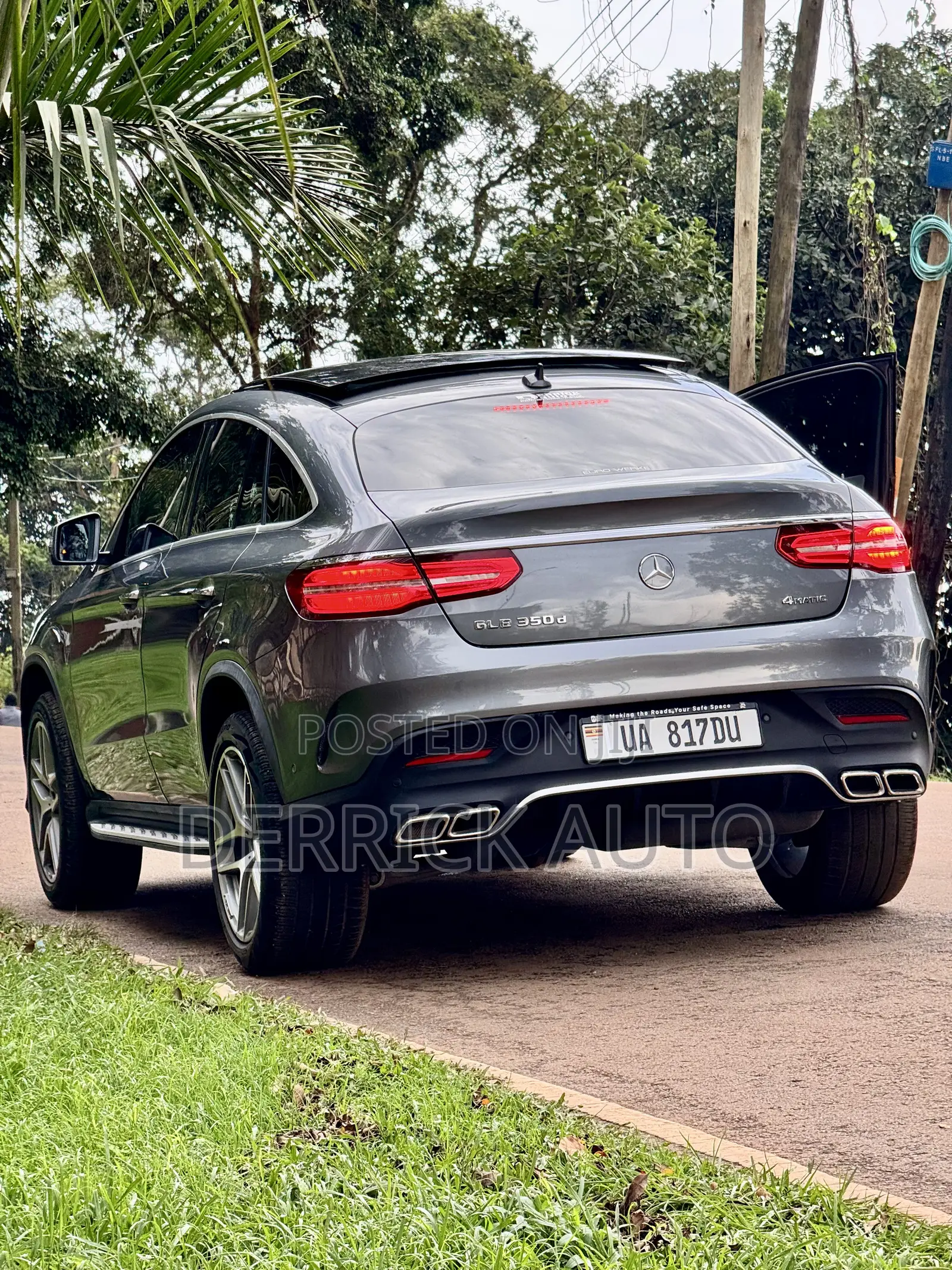 Mercedes-Benz GLE-Class GLE 350d 4MATIC 2017 Gray