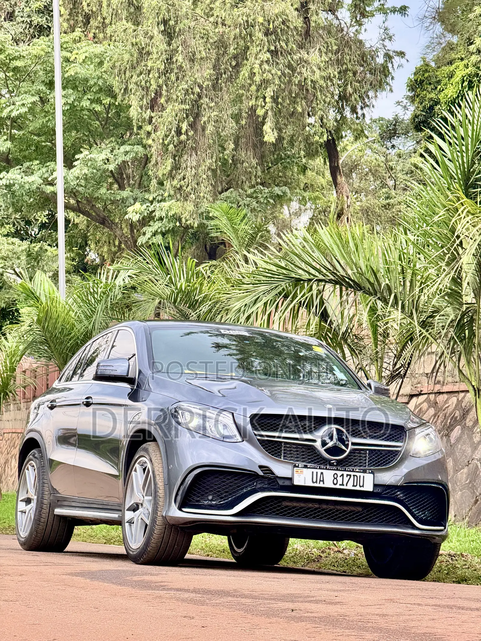 Mercedes-Benz GLE-Class GLE 350d 4MATIC 2017 Gray