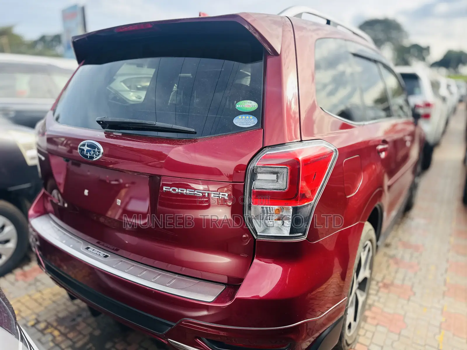 Subaru Forester 2.5i AWD 2017 Red