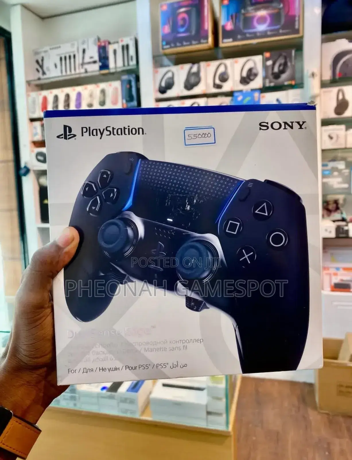 Dualsense Edge. The Elite Playstation 5 Controller. Midnight Black