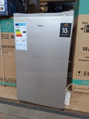 Chiq 120 Litres Single Door Refrigerator- Grey
