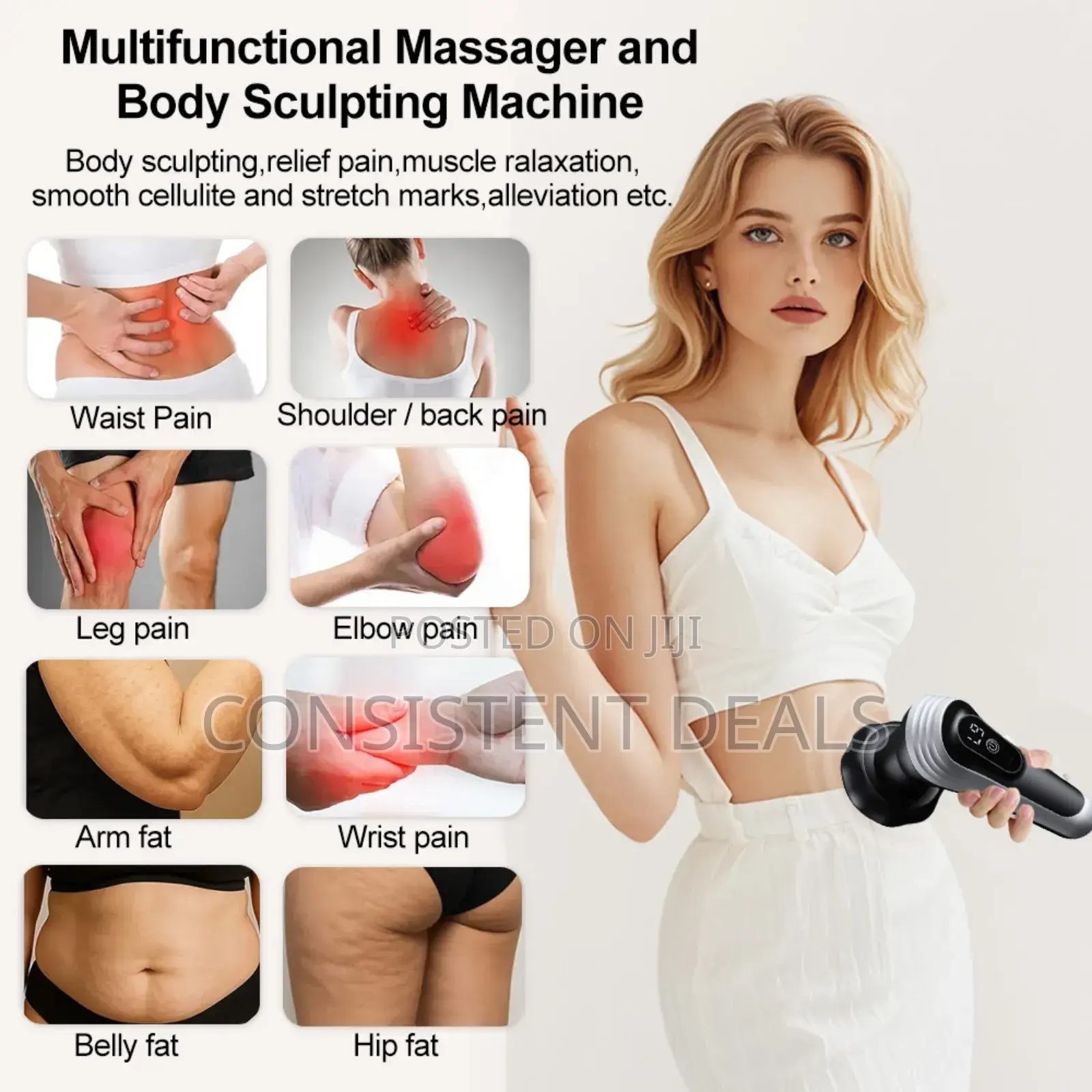 Body Sculpting Machine Electric Body Massager Meridian