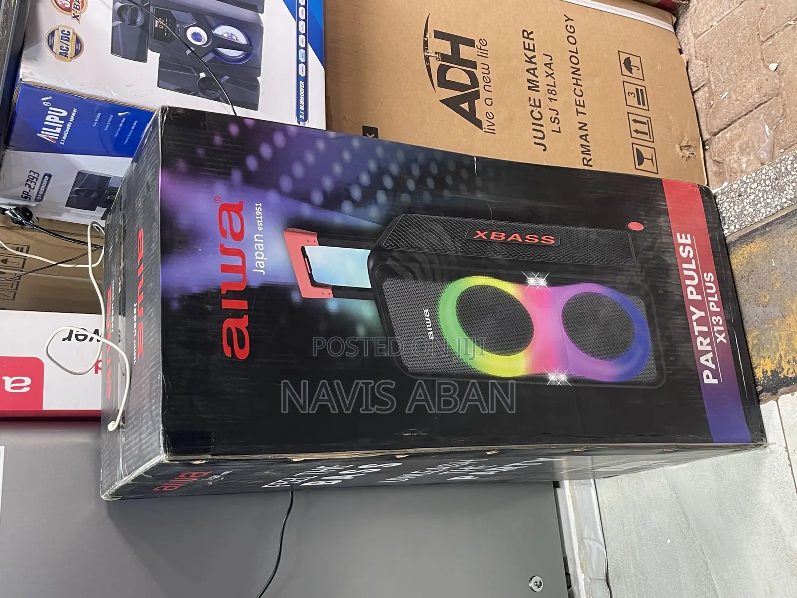 Aiwa Partybox 400w Rechargeable Sound System