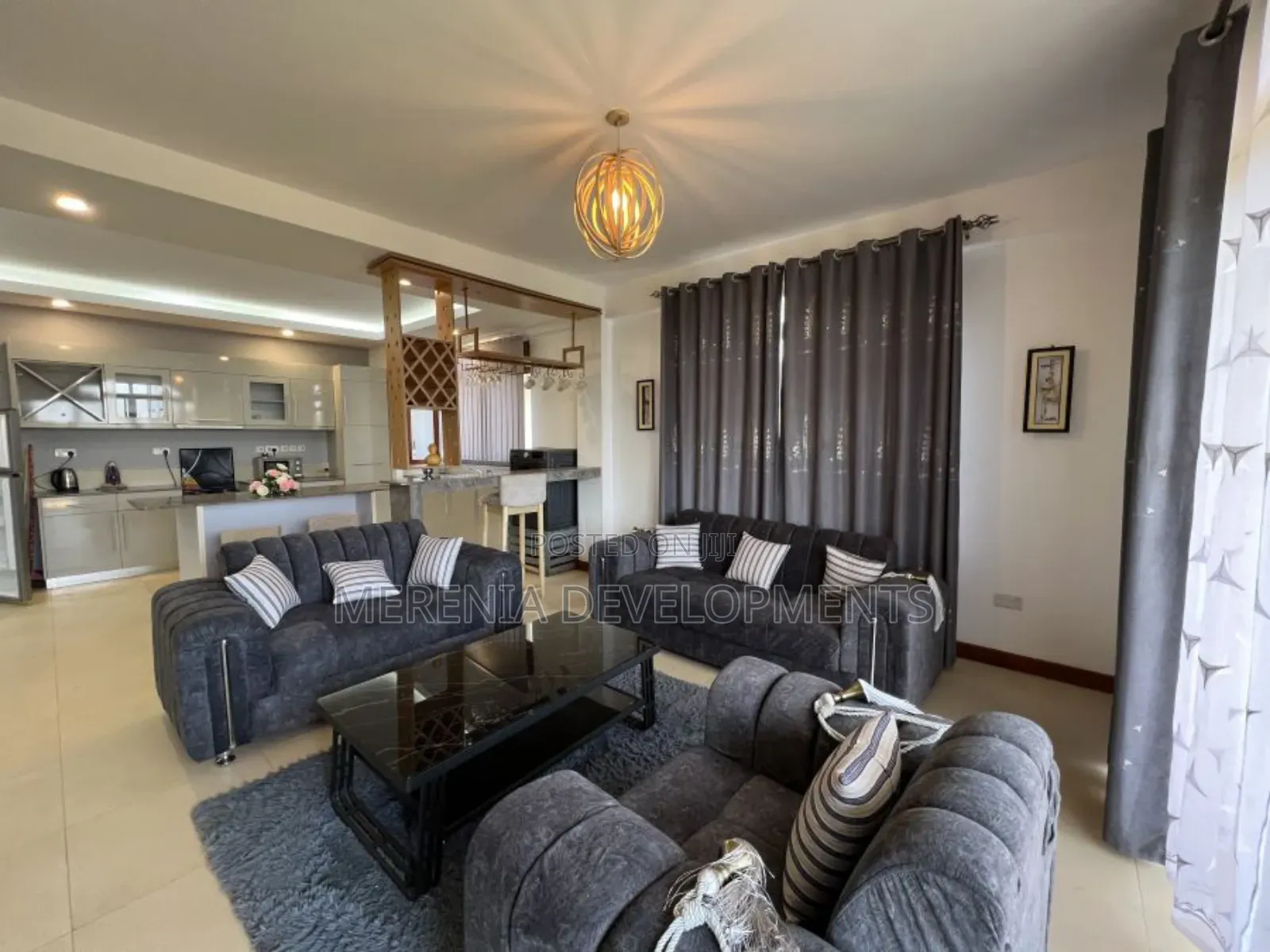 Furnished 1bdrm Apartment in Konge, Makindye for rent