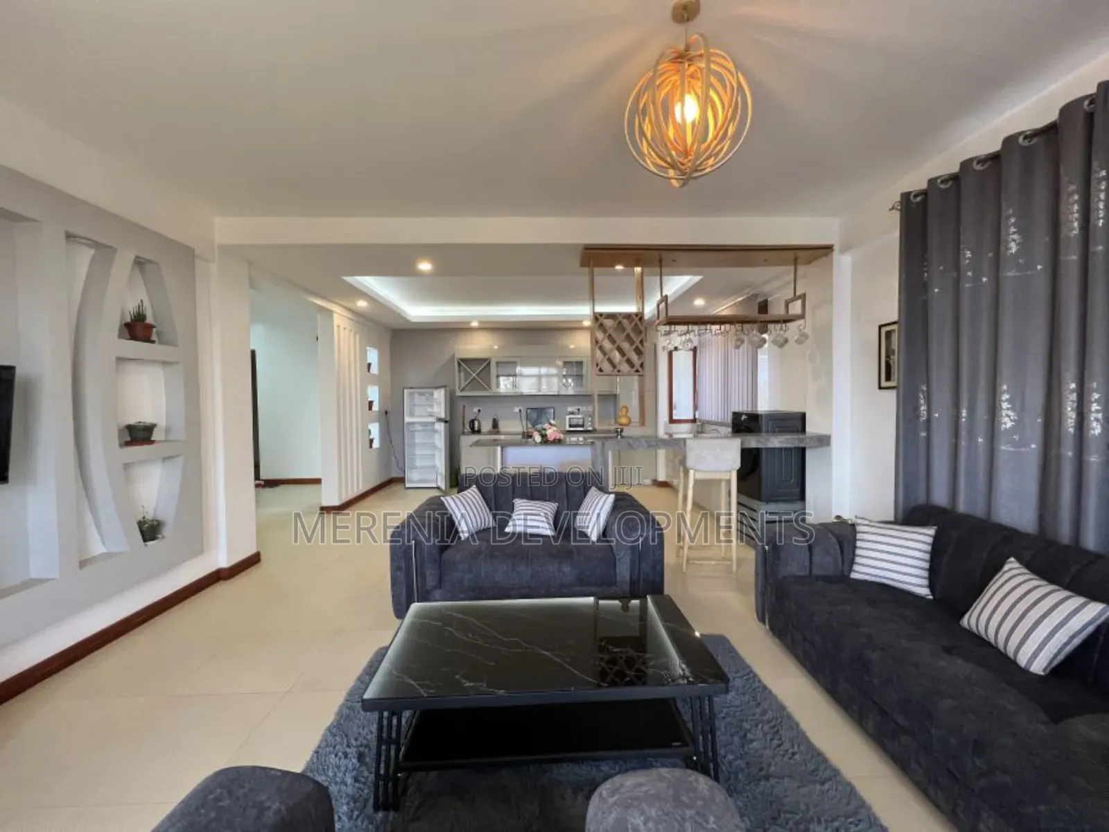 Furnished 1bdrm Apartment in Konge, Makindye for rent