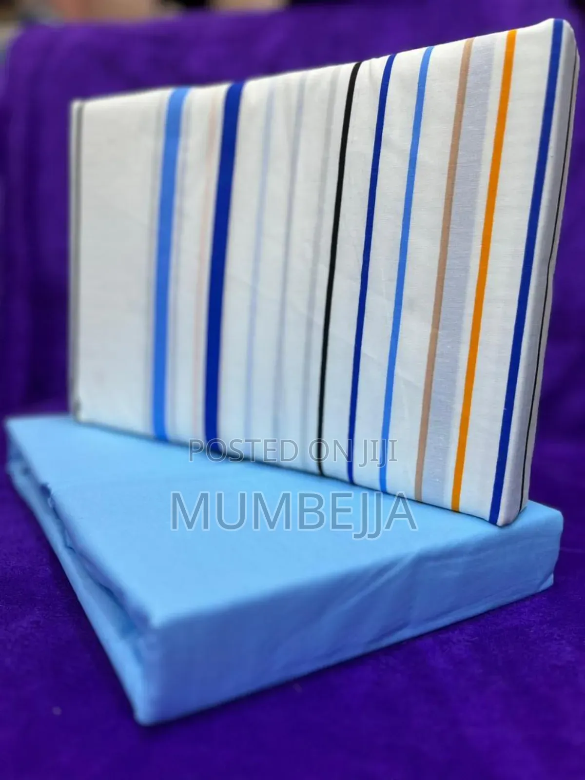 Stripped Cotton Bed Sheets