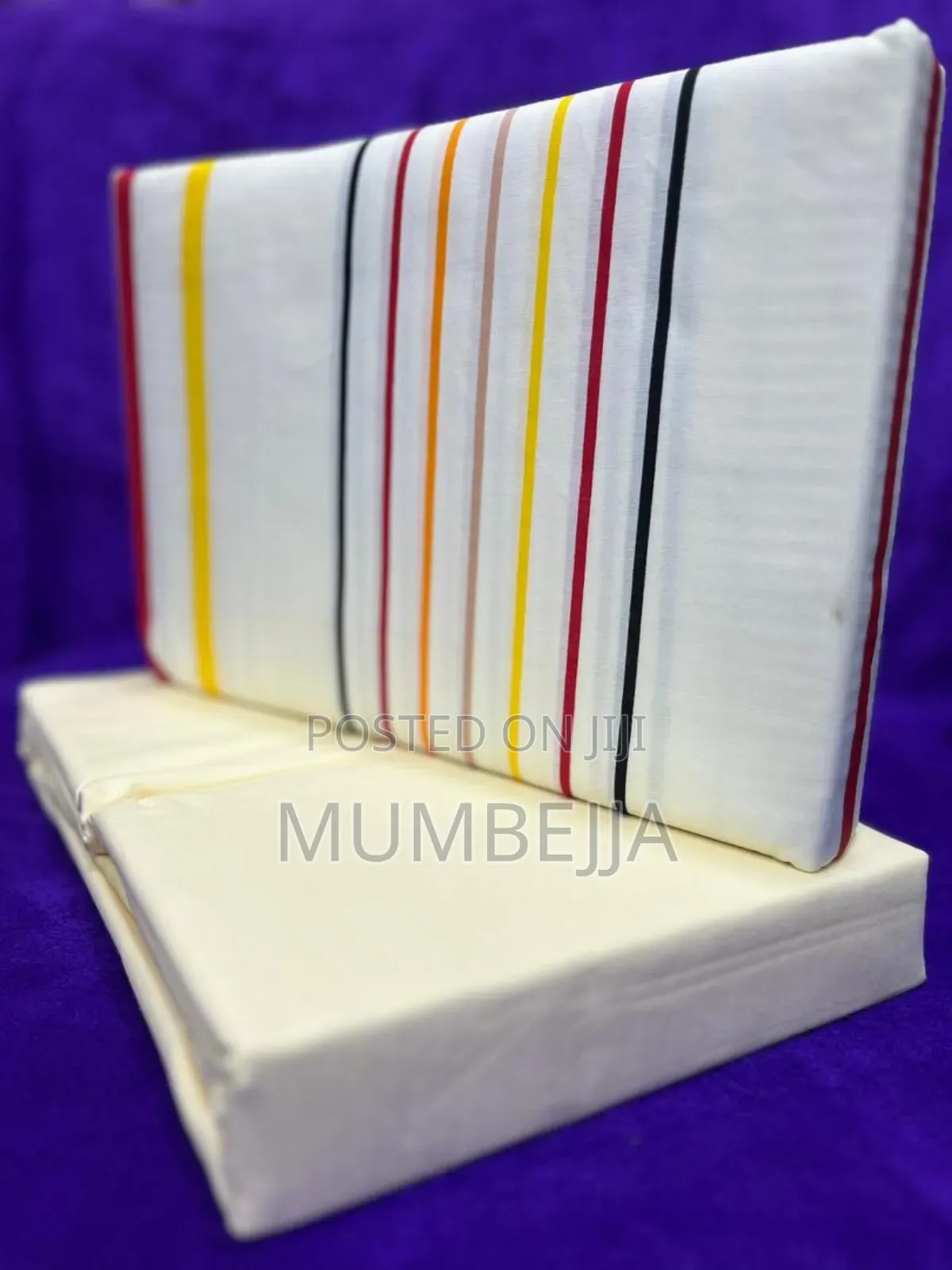 Stripped Cotton Bed Sheets