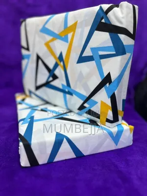 Geometric Patterned Cotton Bed Sheets