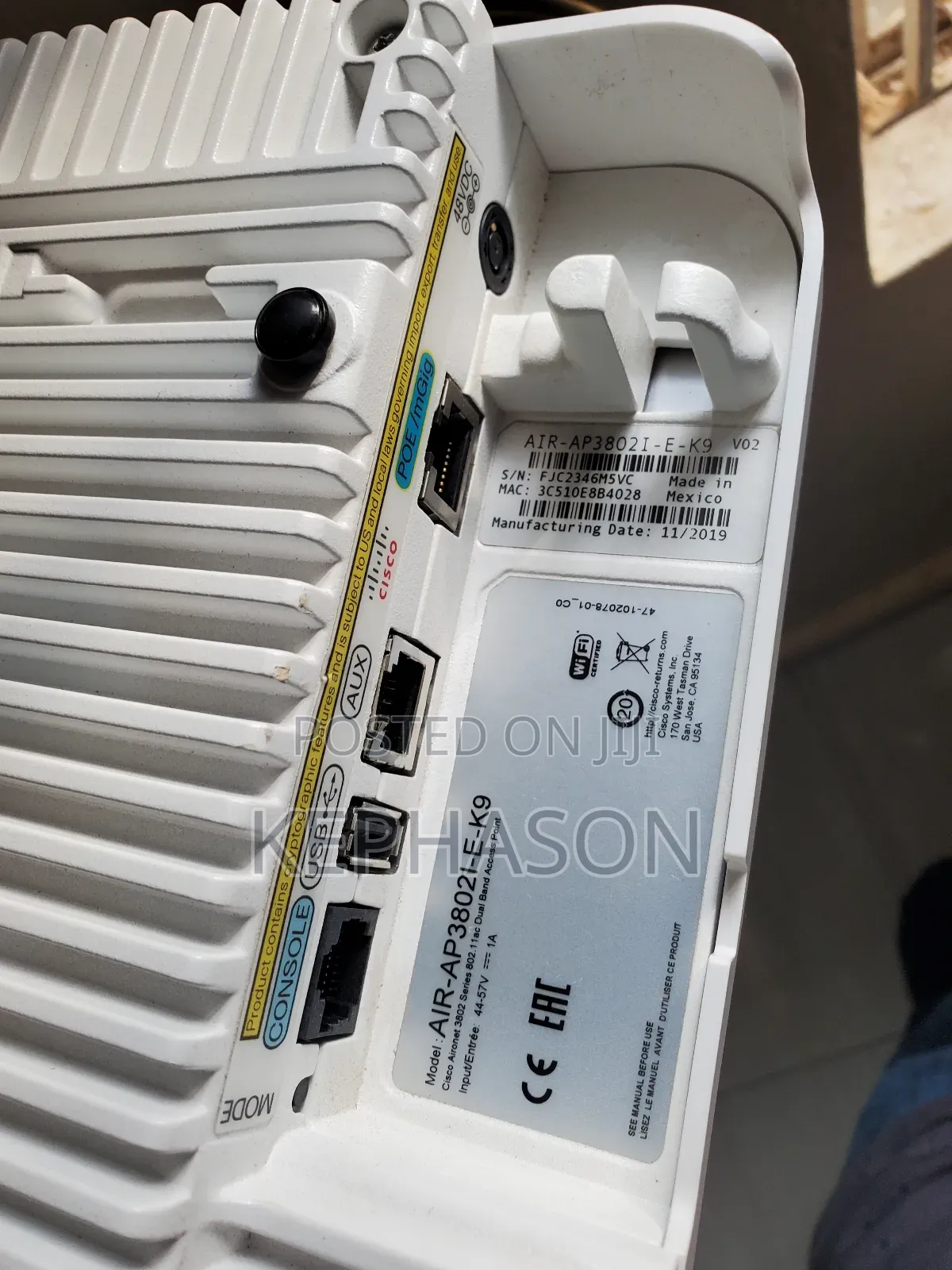 Cisco Access Point - Aironet 3802i