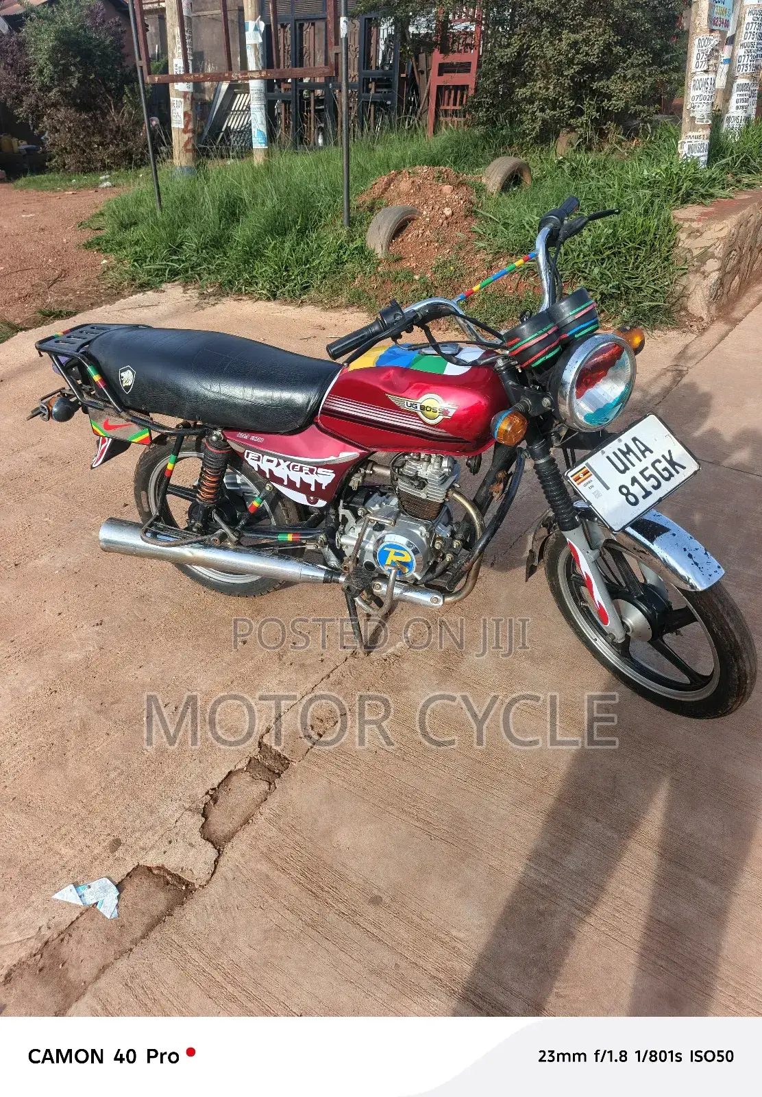 Simba UG Boss+ 100cc 2025 Red