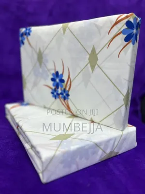 Blue Floral Patterned Cotton Sheets