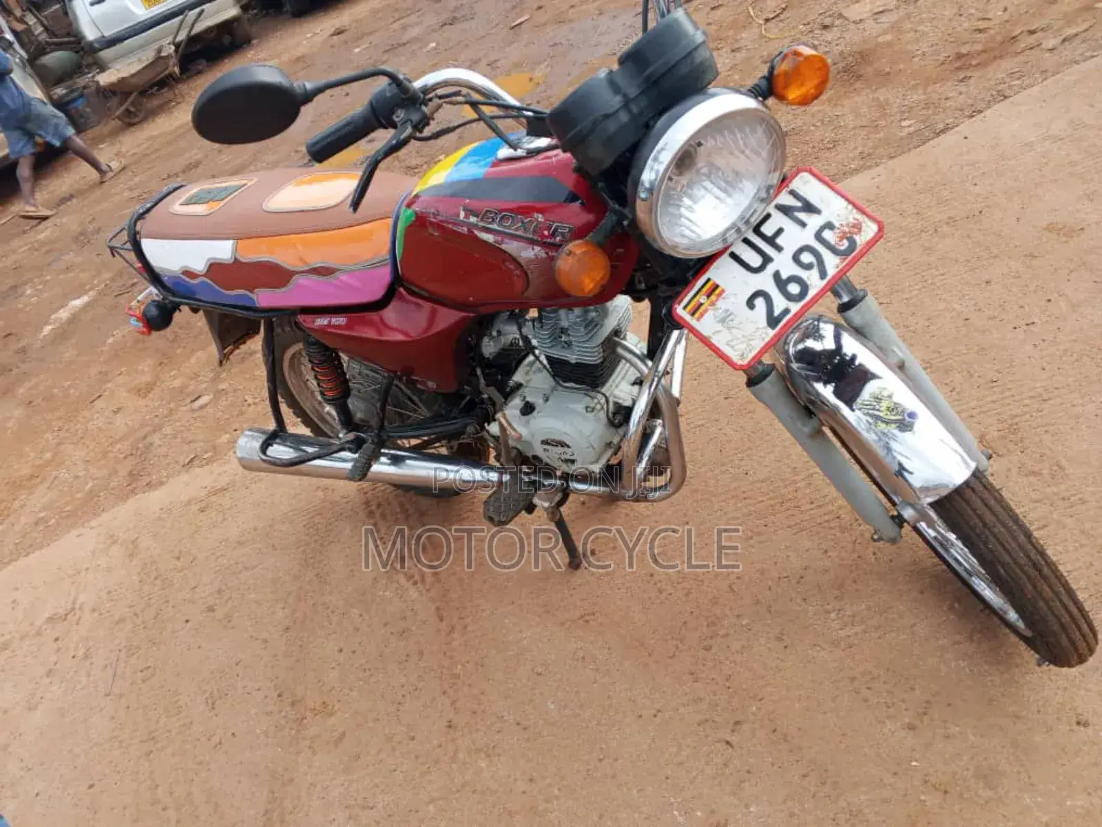 Bajaj Boxer 100 2025 Red