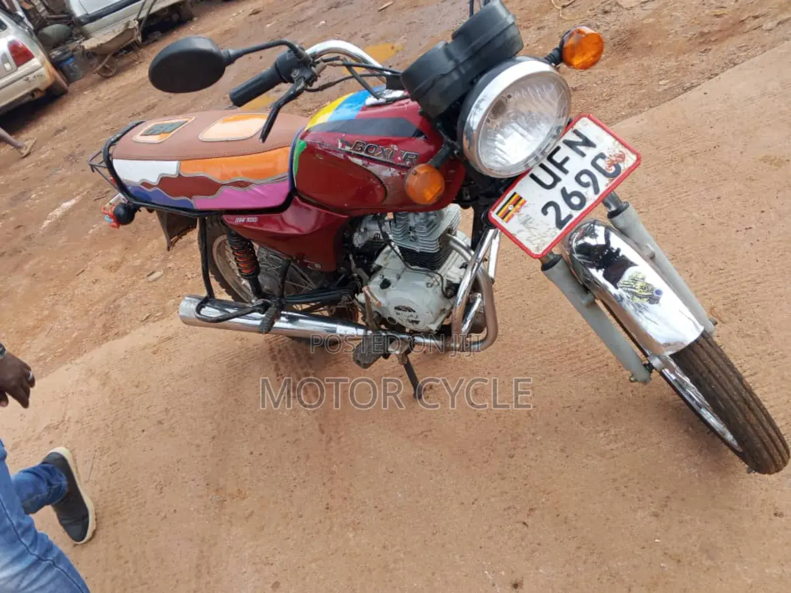 Bajaj Boxer 100 2025 Red