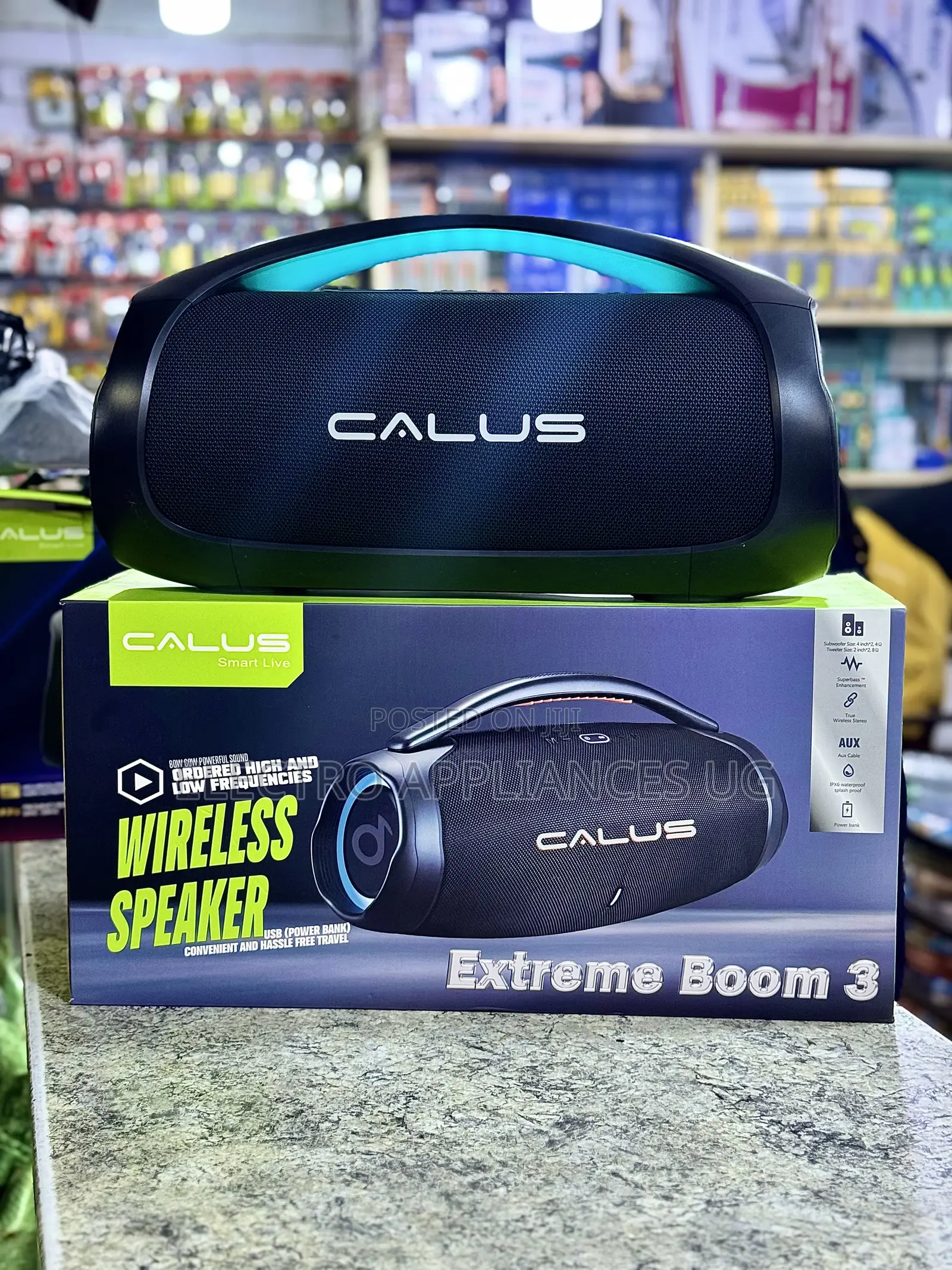 Calus Extreme Boom 3 Wireless Speaker.