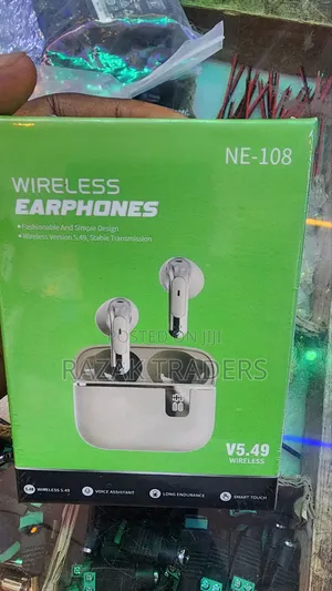 Ne-108 Law Latency Gaming Headphones Display Digital Led TWS
