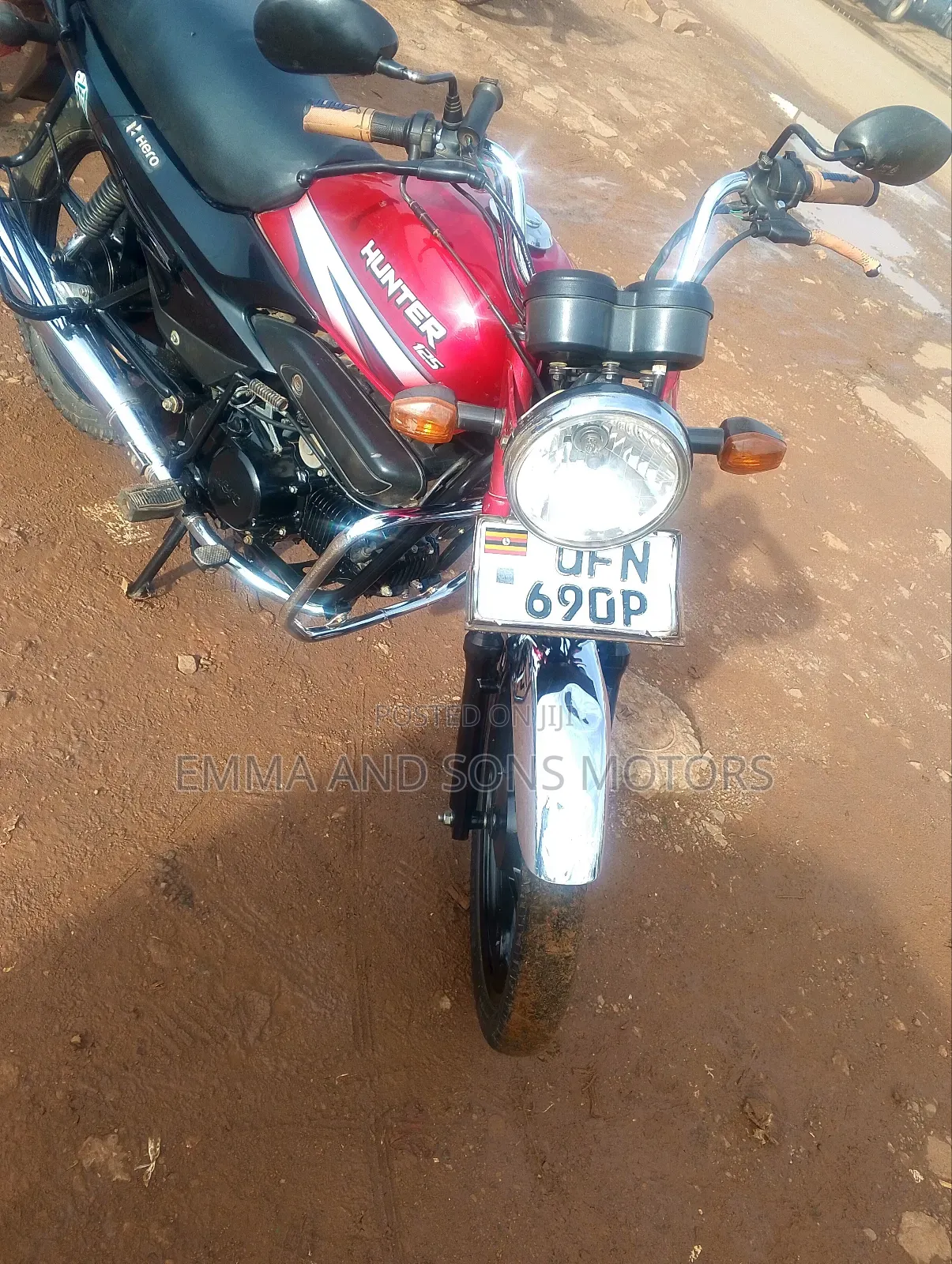 Hero Hunter 125 2023 Red