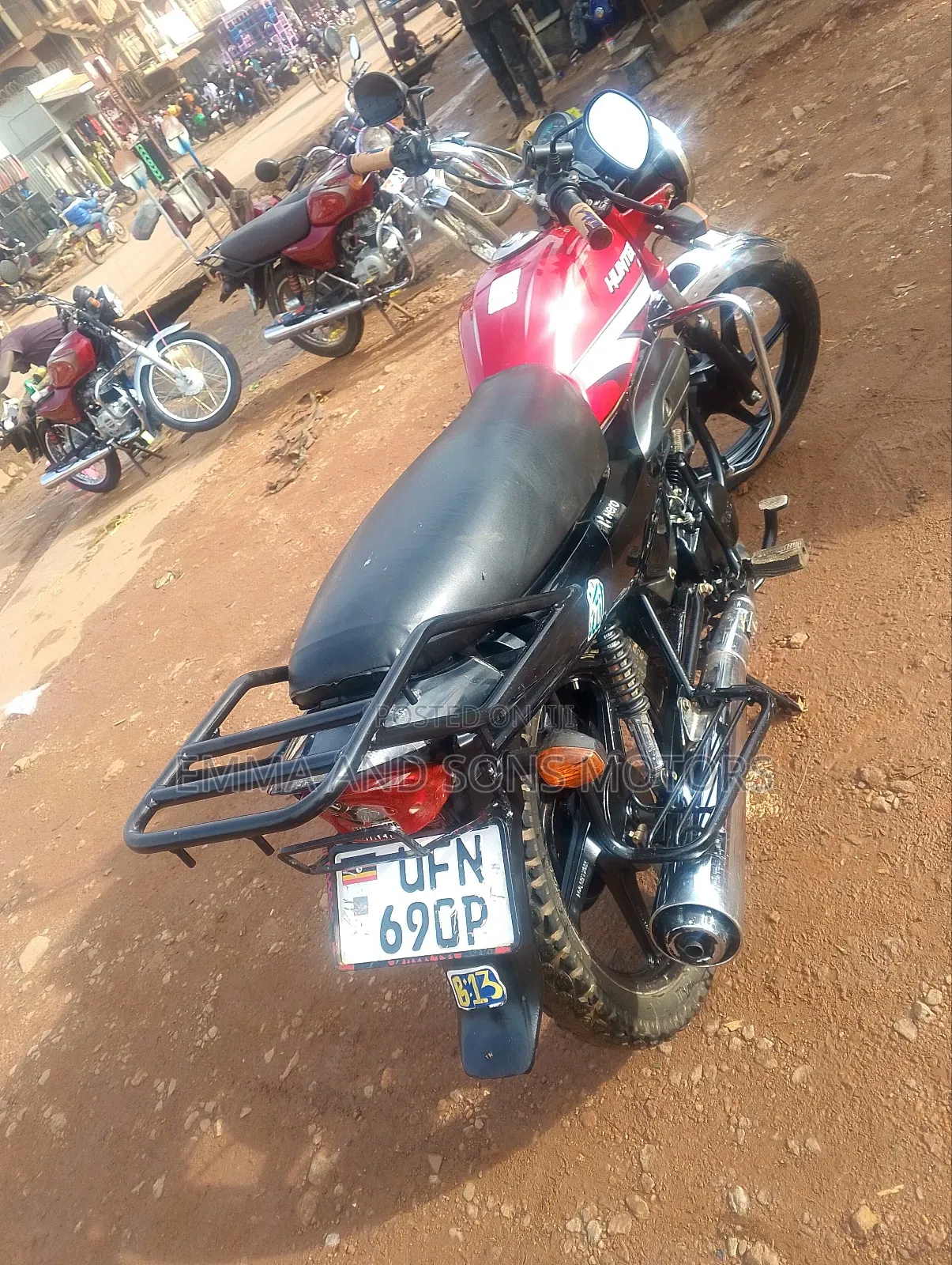 Hero Hunter 125 2023 Red