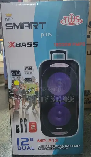 Smart Plus Proffessional Battery Speaker System Mp-2012