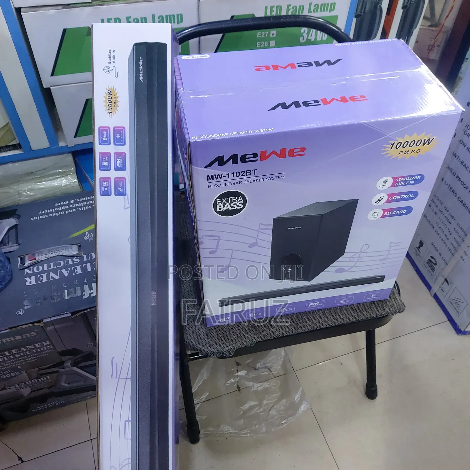 Mewe Sound Bar Speaker System 1000w