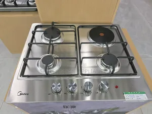 60cm*60cm Midea Stainless Steel Built in 4 Burner Gas Hob at Discount