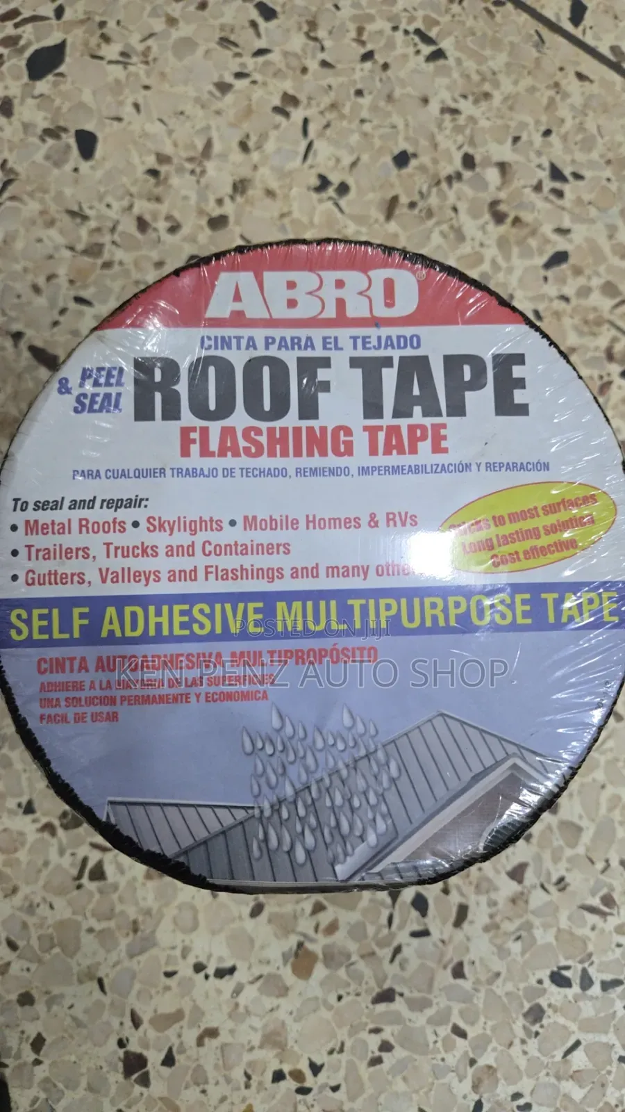 Abro Peel Seal Roof Self Adhesive Tape