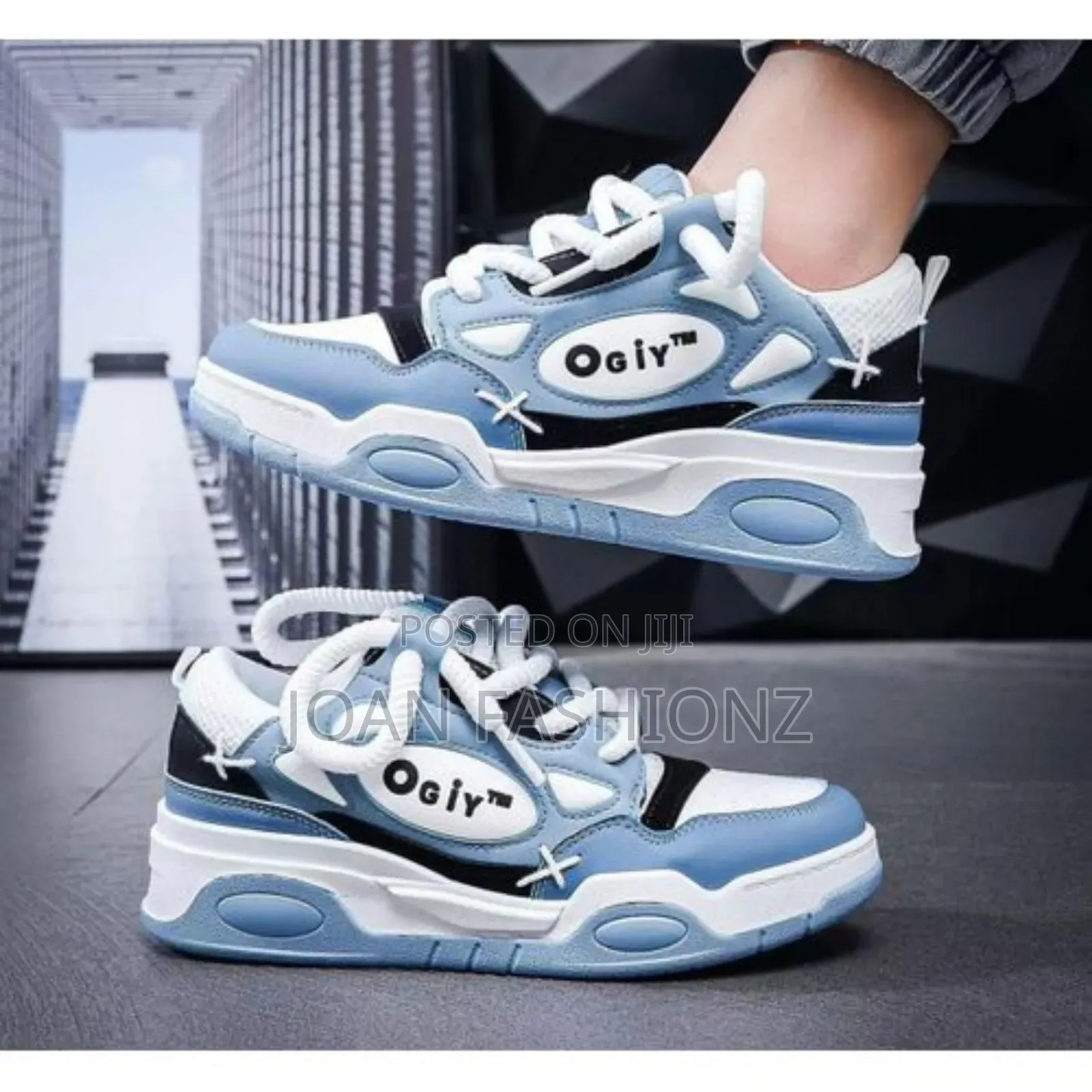 Trendy Chunky Sole Sneakers _Multi_colours