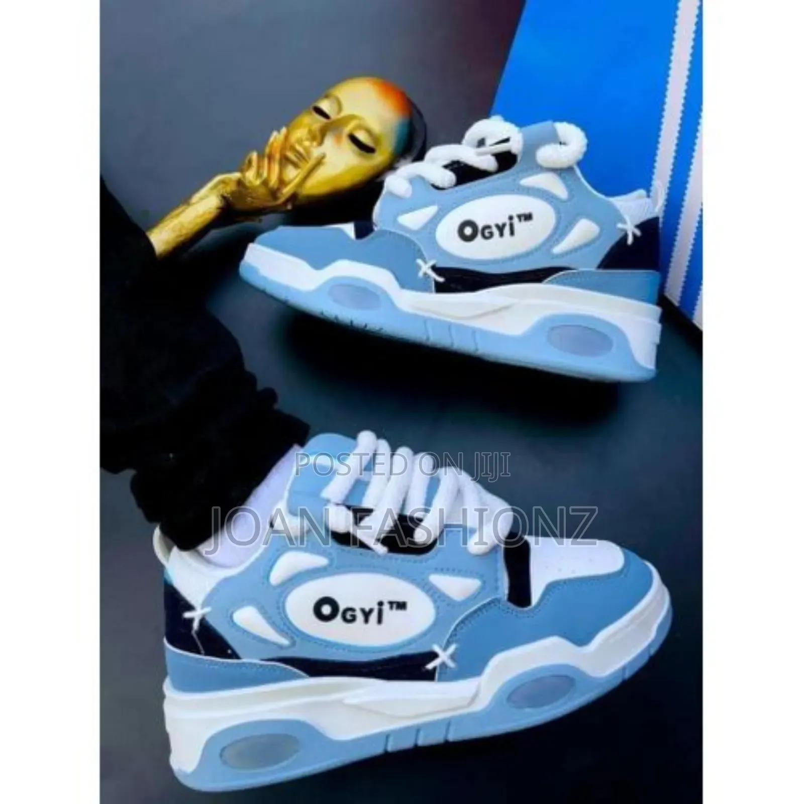 Trendy Chunky Sole Sneakers _Multi_colours
