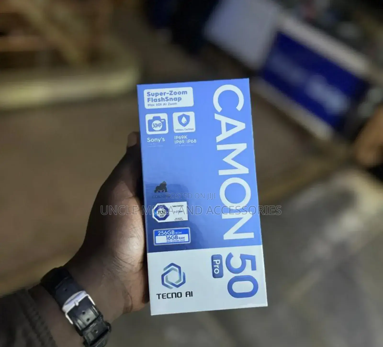 New Tecno Camon 50 Pro 256 GB Green