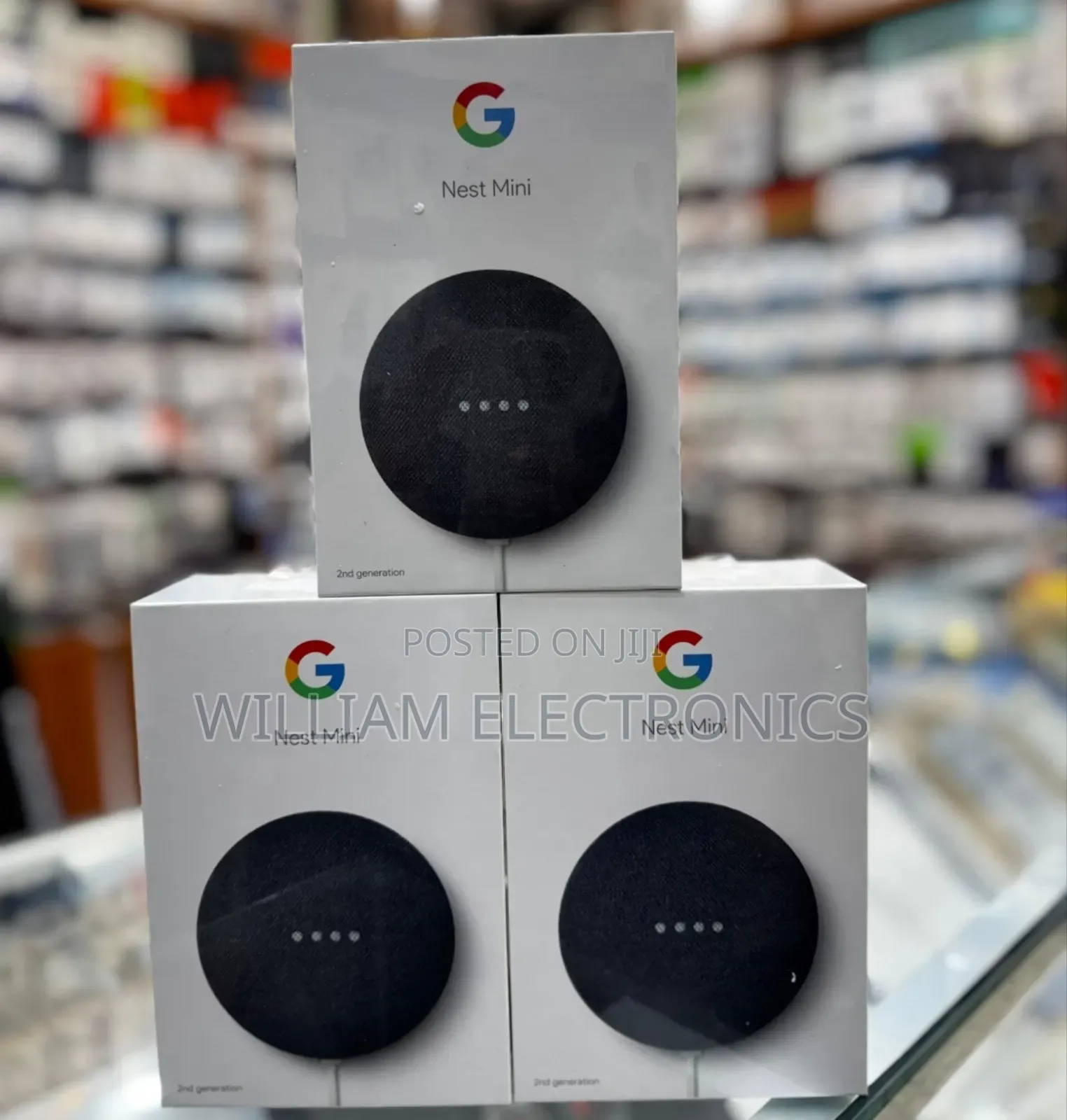 Google Nest Mini 2nd Generation Smart Speaker