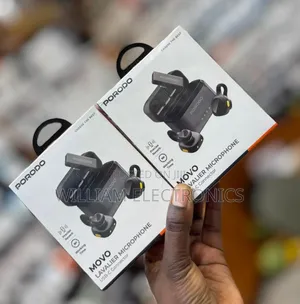 Porodo Movo Lavalier Microphone With Type-C Connector