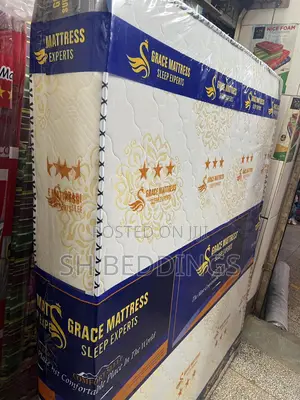 Rubber Mattress in Fiber Material Grace Foam 5x8