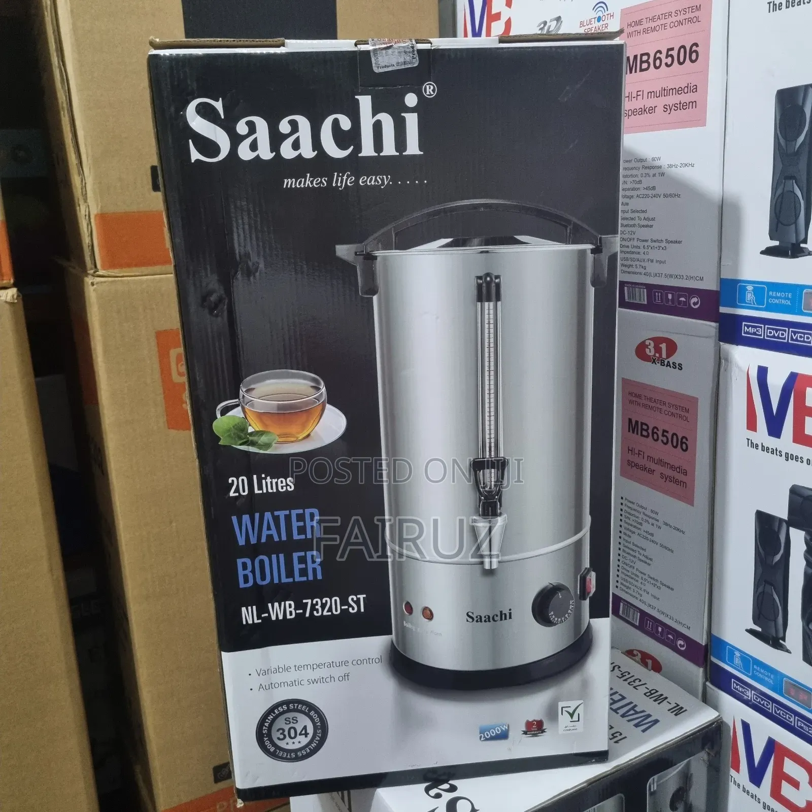 20l Saachi Electric Water Boiler
