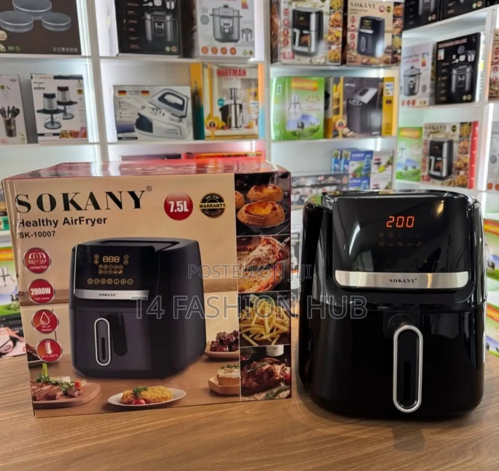 Electric Air Fryers Available in Different Sizes