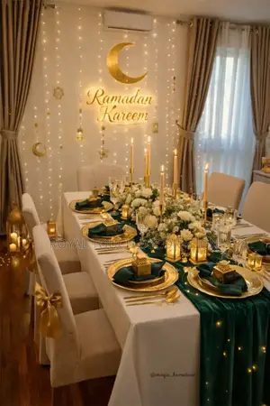 Dining Eid Decoration