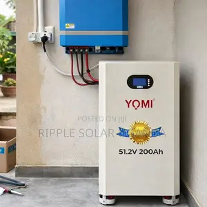 10kwh Lithium Solar Battery 51.2v 200ah Lifepo4 Backup Power Kampala