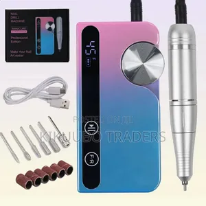 Portable, Rechargeable Electric Nail Drill Machine