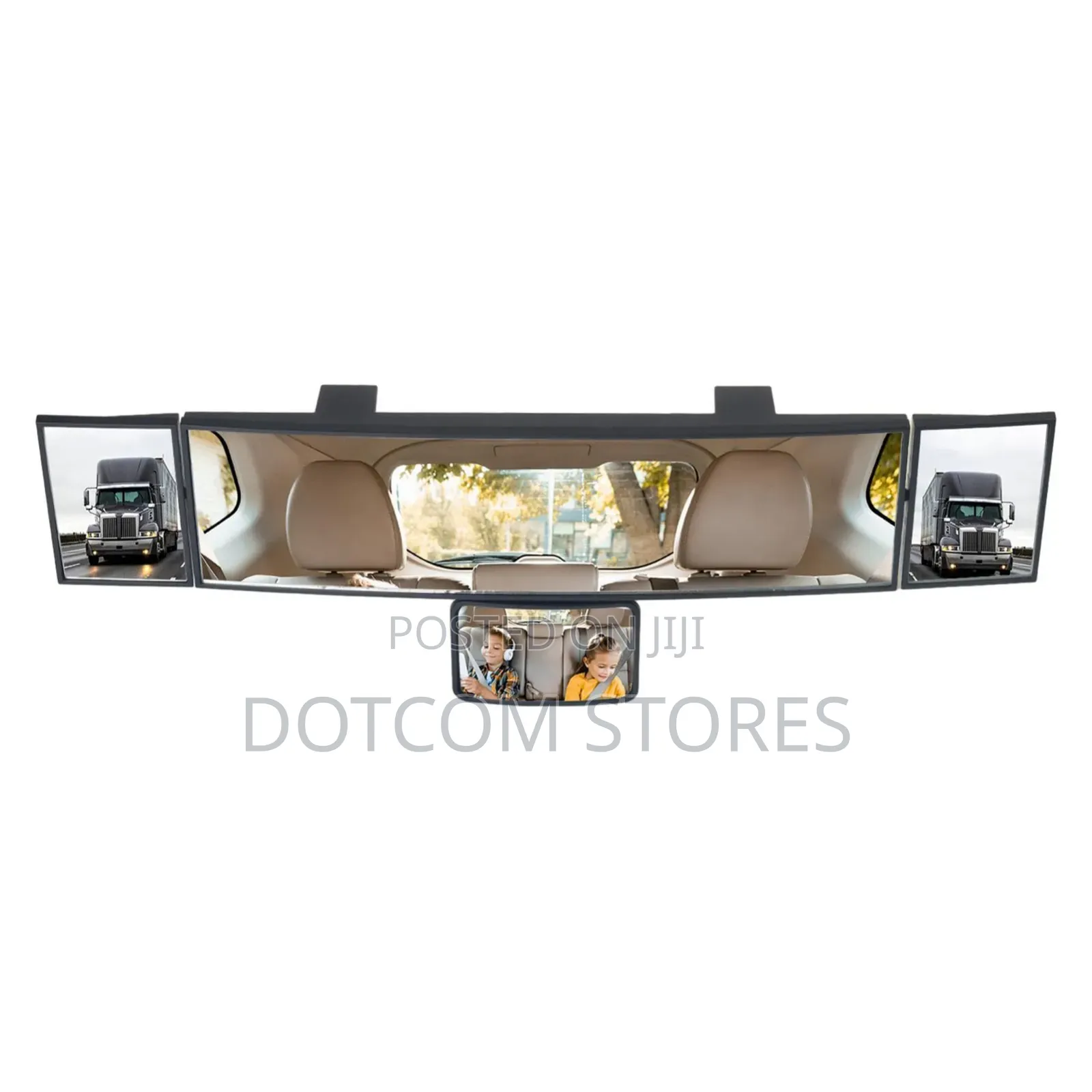4-in-1 Panoramic Car Rearview Mirror