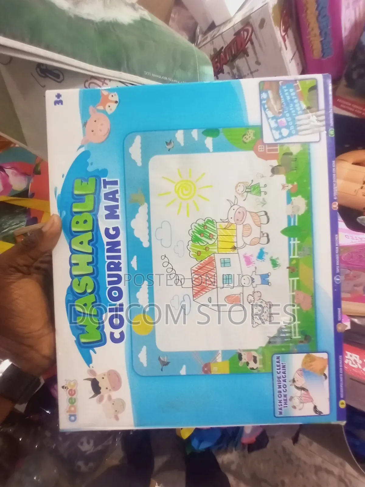 Abeec Washable Colouring Mat,