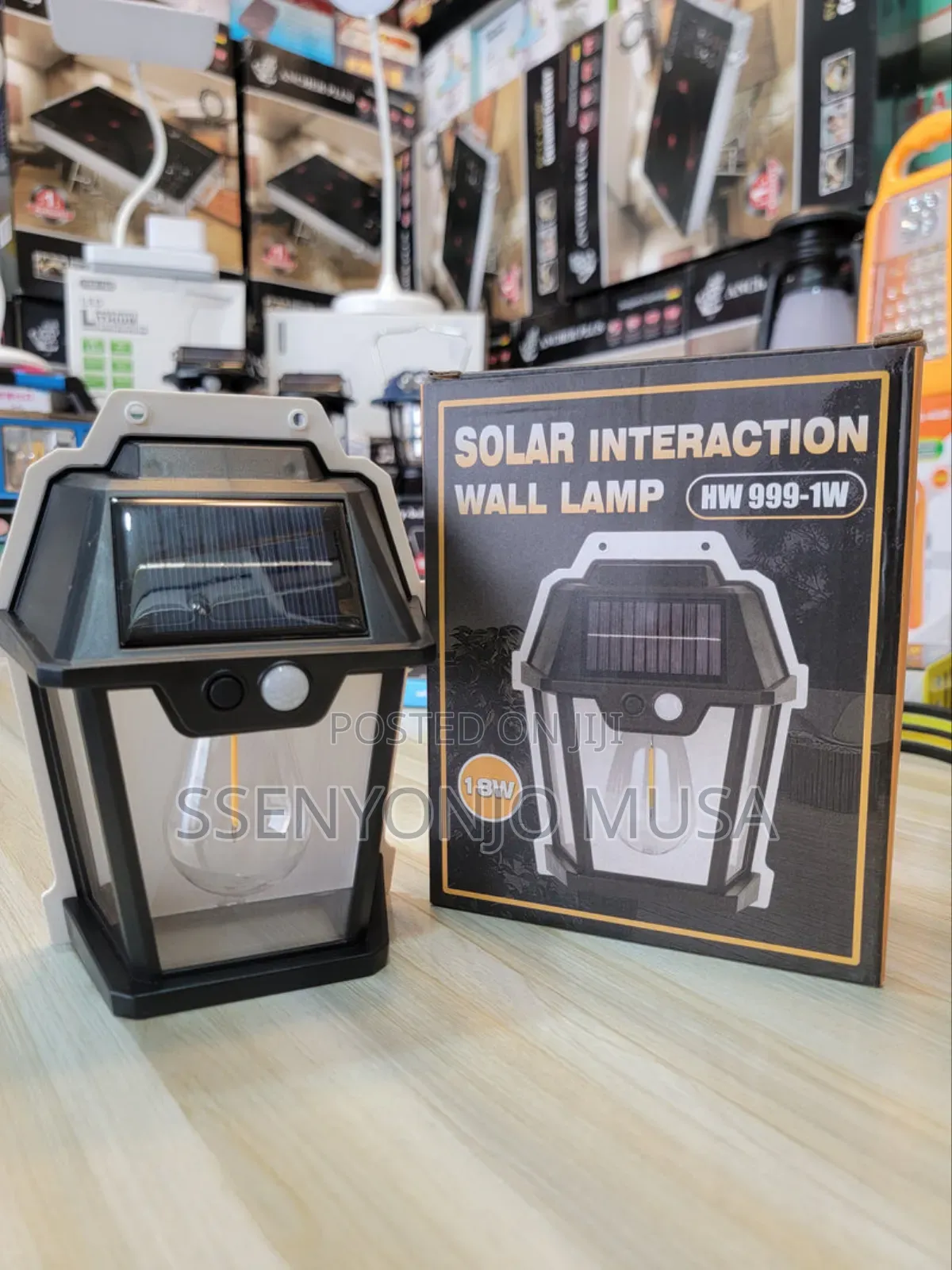 Solar Wall Lamp Hw 999 – Motion Sensor Solar Led Outdoor Light