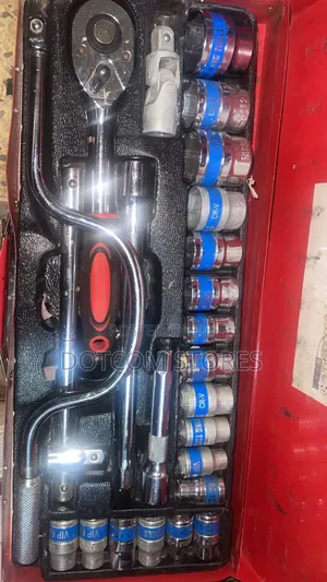 24-Piece 1/2 Inch Drive Socket Wrench Set,