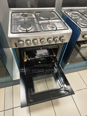 Stainless Steel 60cm*60cm Hisense (3+1) Cooker Oven With Auto Ignition